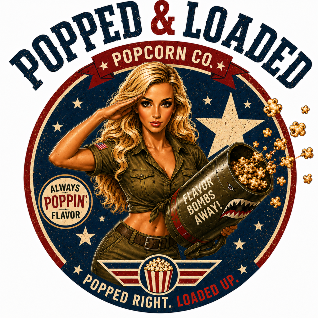 Popped & Loaded logo