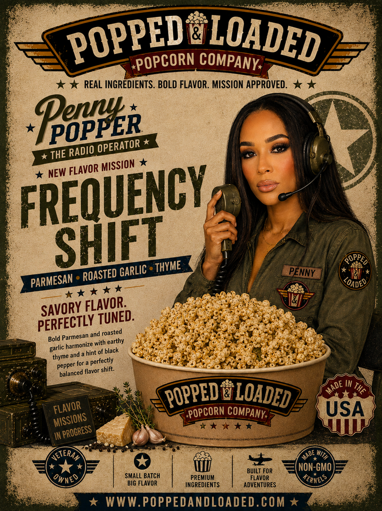 Penny Popper Frequency Shift popped and loaded