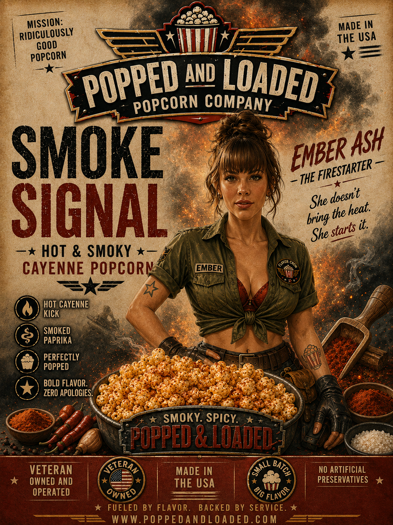 popped and loaded smoke signal